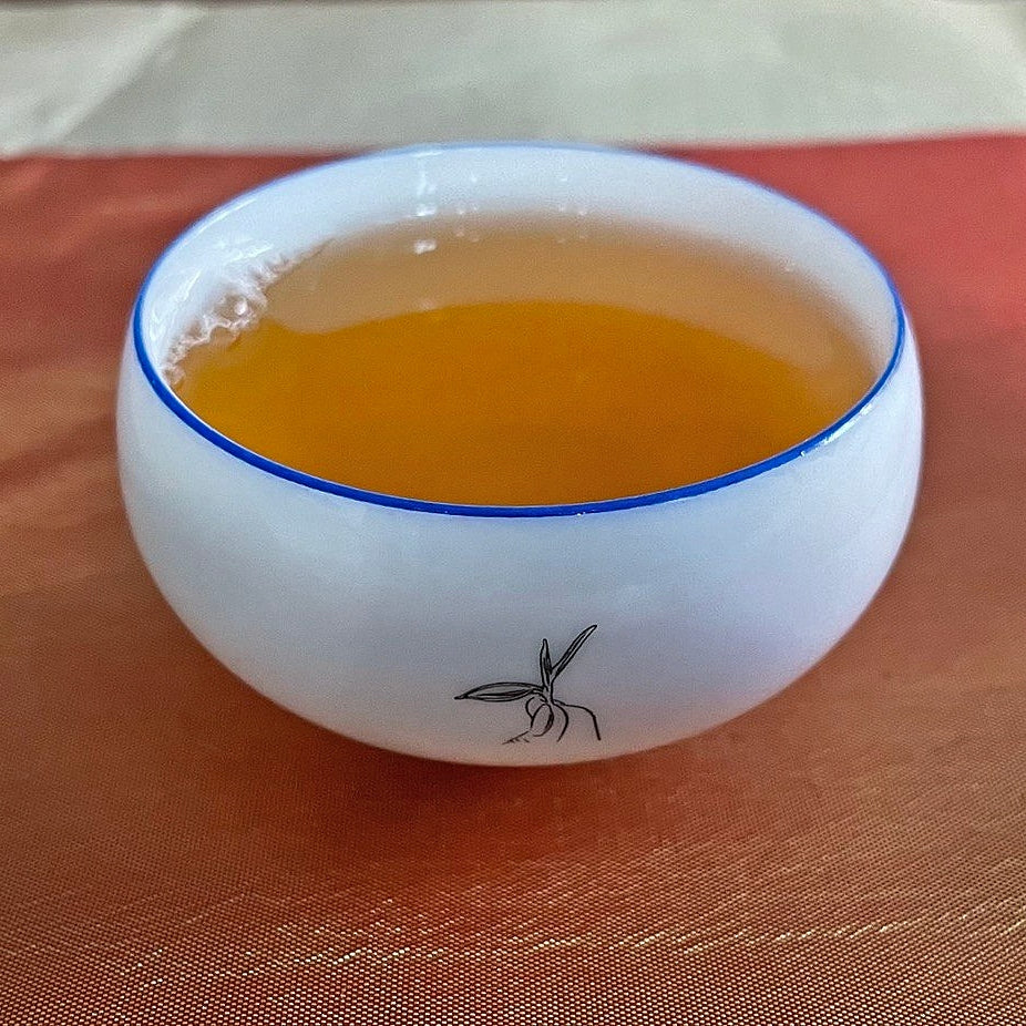 Sipscollection Blue Rim Porcelain Cup