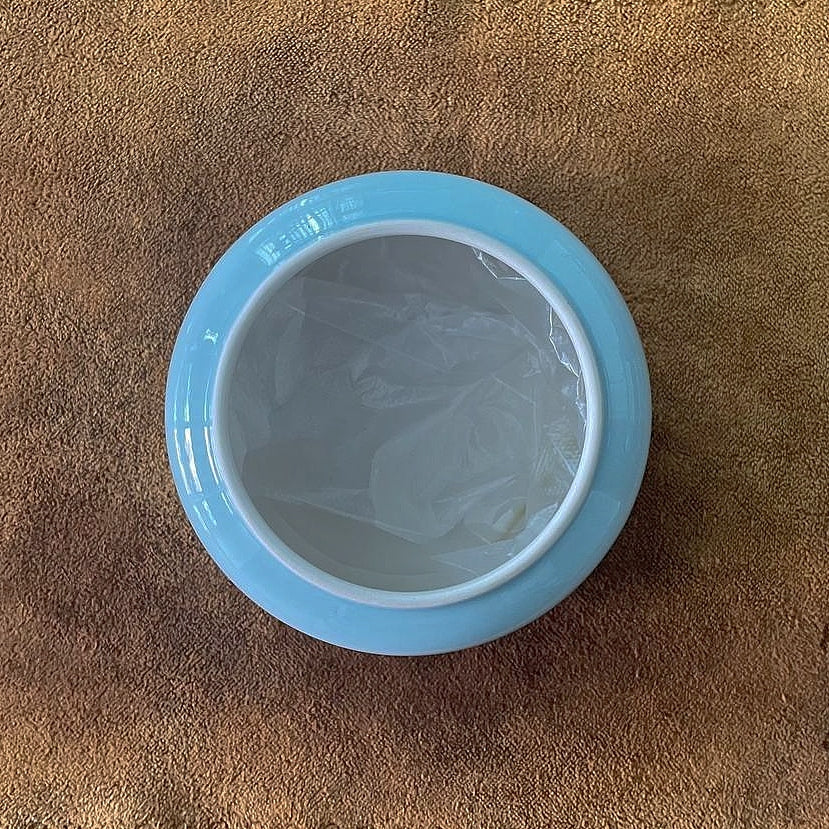 Blue Porcelain Tea Caddy